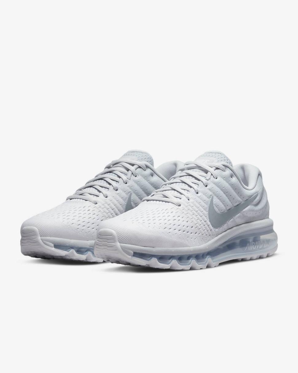 Nike Air Max 2017 Pure Platinum/White/Off White/Wolf Grey | Womens Nike Lifestyle