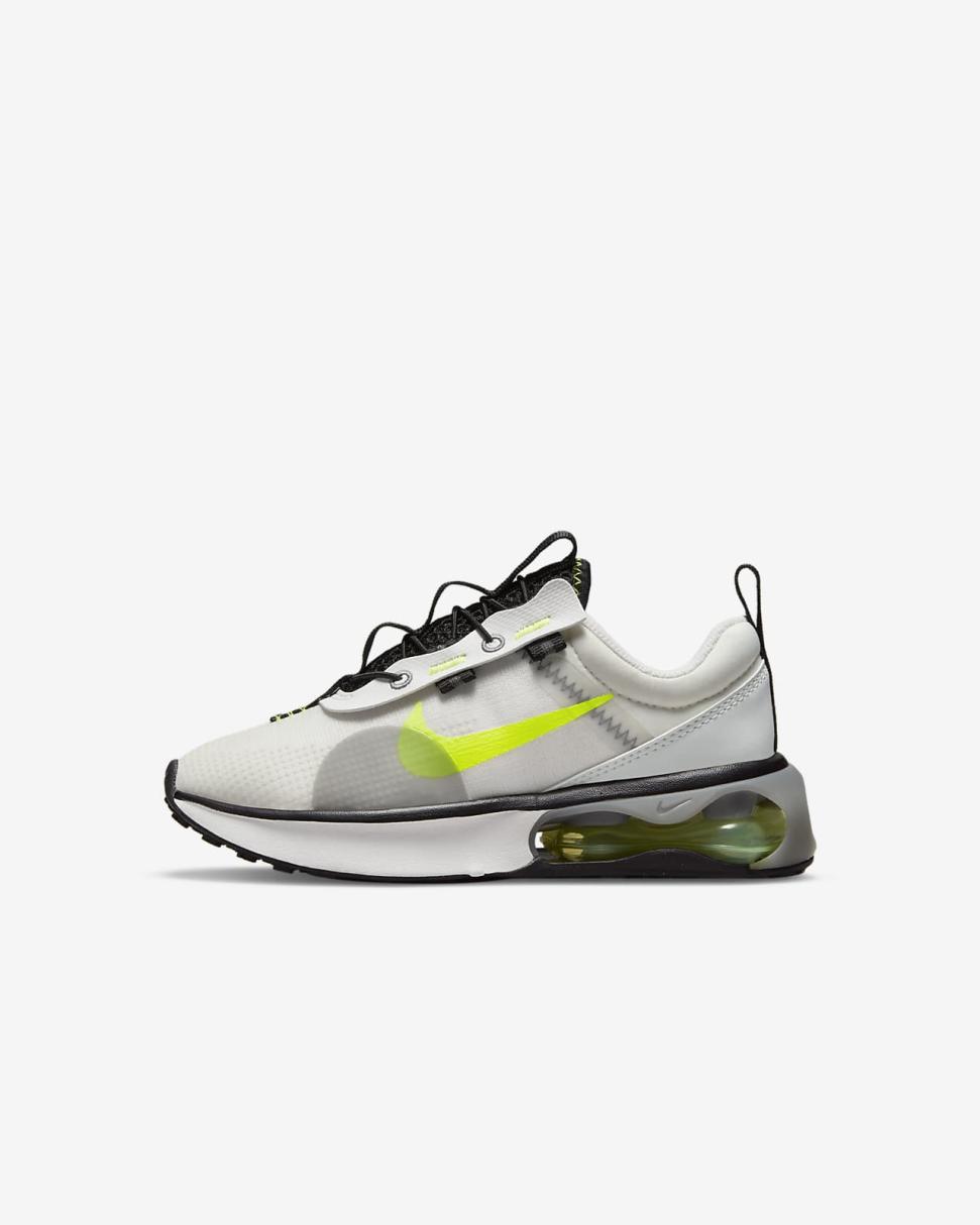 Nike Air Max 2021 Summit White/Photon Dust/Black/Volt | Kids Nike Air Max