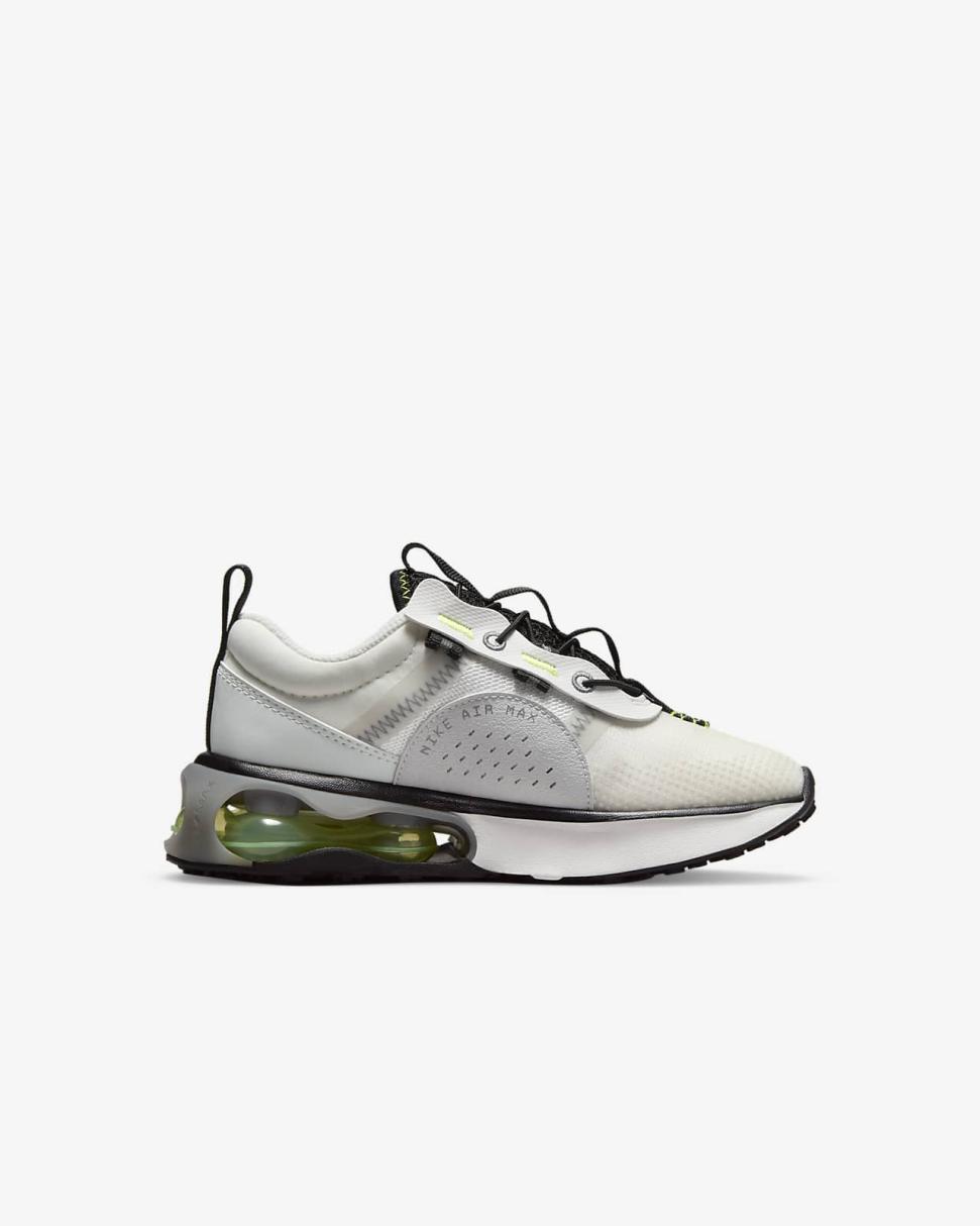 Nike Air Max 2021 Summit White/Photon Dust/Black/Volt | Kids Nike Air Max