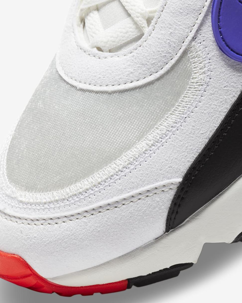 Nike Air Max 2090 EOI Summit White/Black/Bright Crimson/Racer Blue | Mens Nike Lifestyle