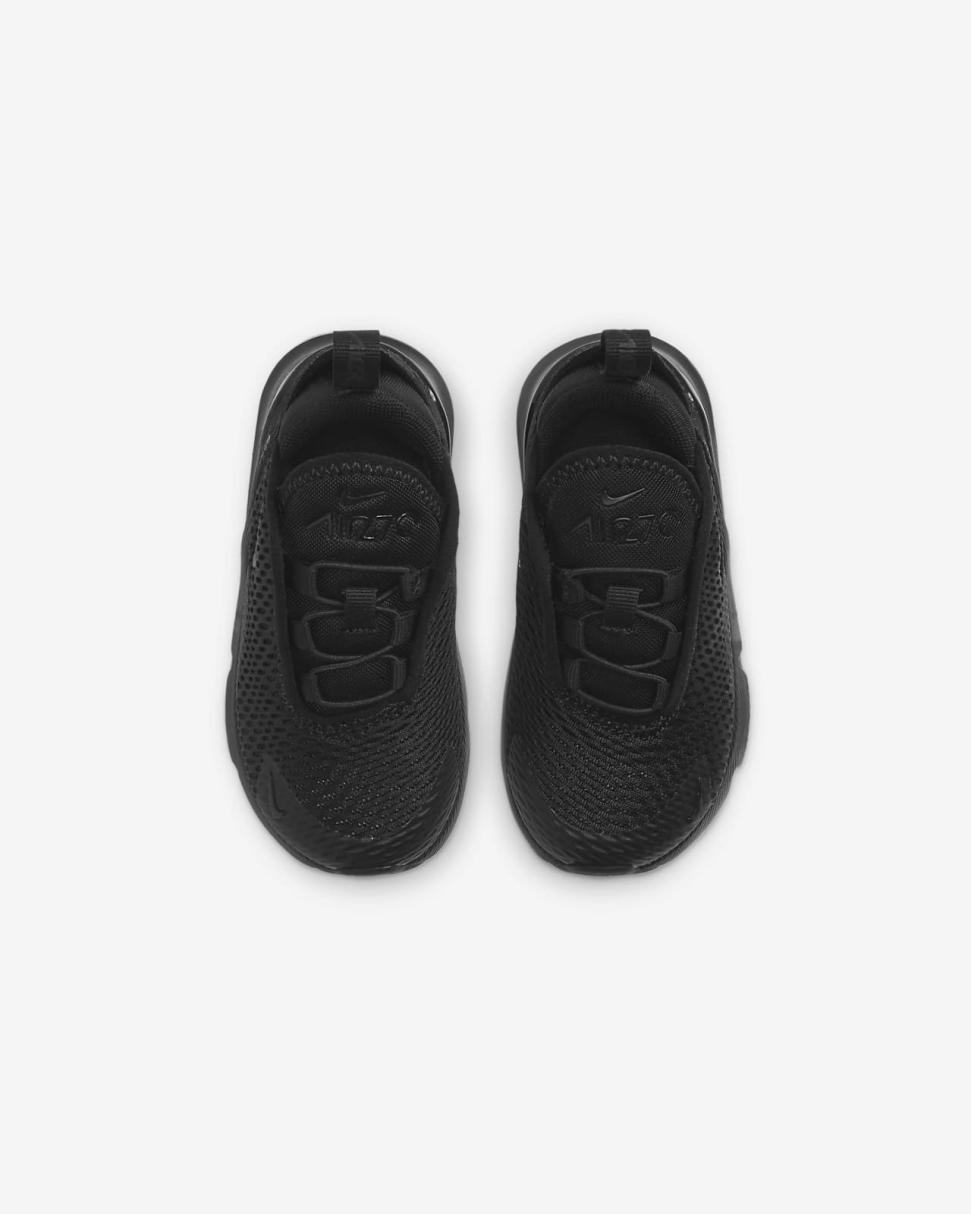 Nike Air Max 270 Black/Black | Kids Nike First Day Kicks