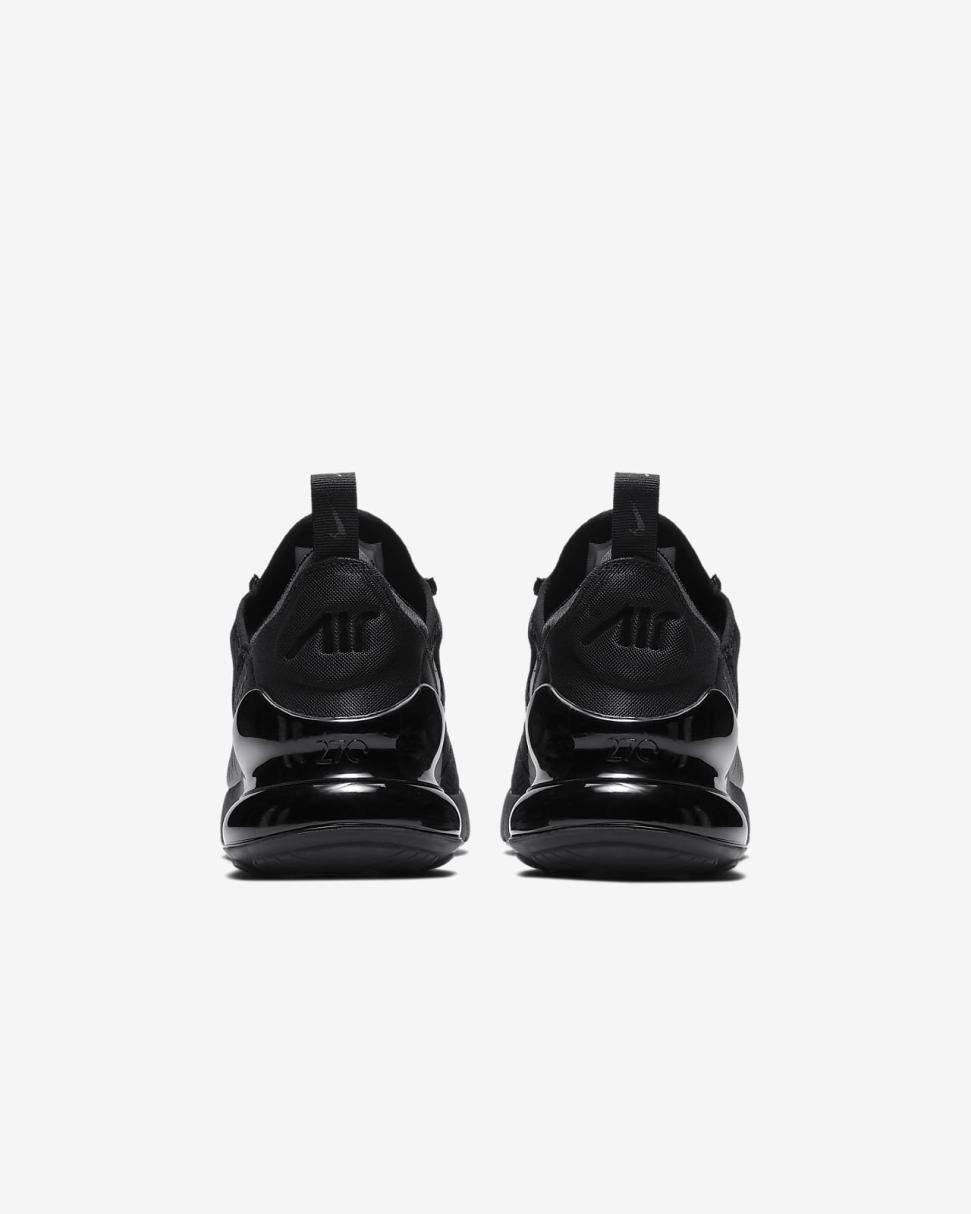Nike Air Max 270 Black/Black | Kids Nike Tween Collection
