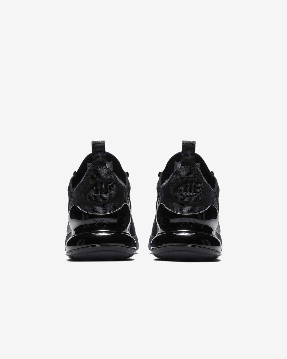 Nike Air Max 270 Black/Black | Kids Nike Tween Collection