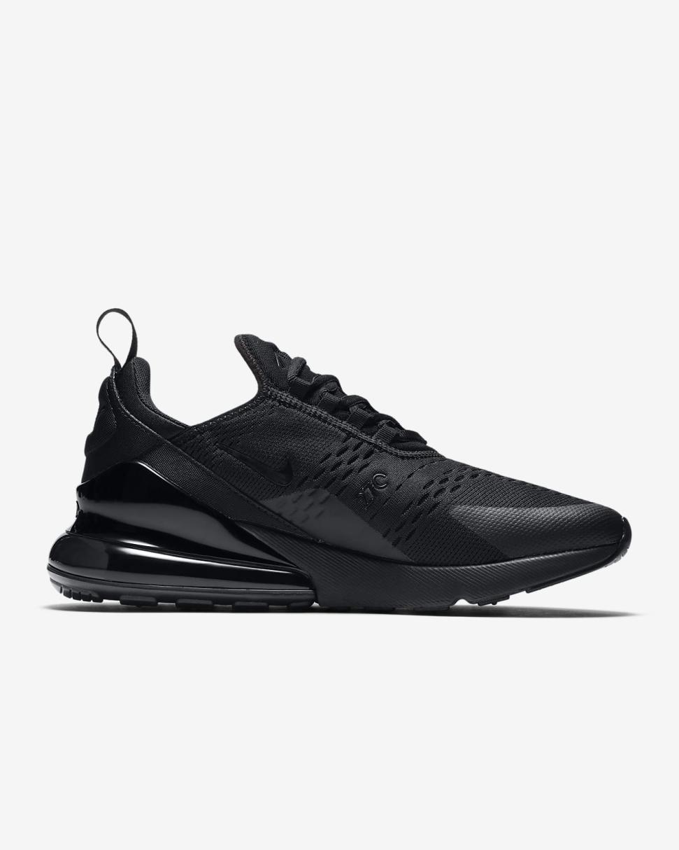 Nike Air Max 270 Black/Black/Black | Mens Nike First Day Kicks