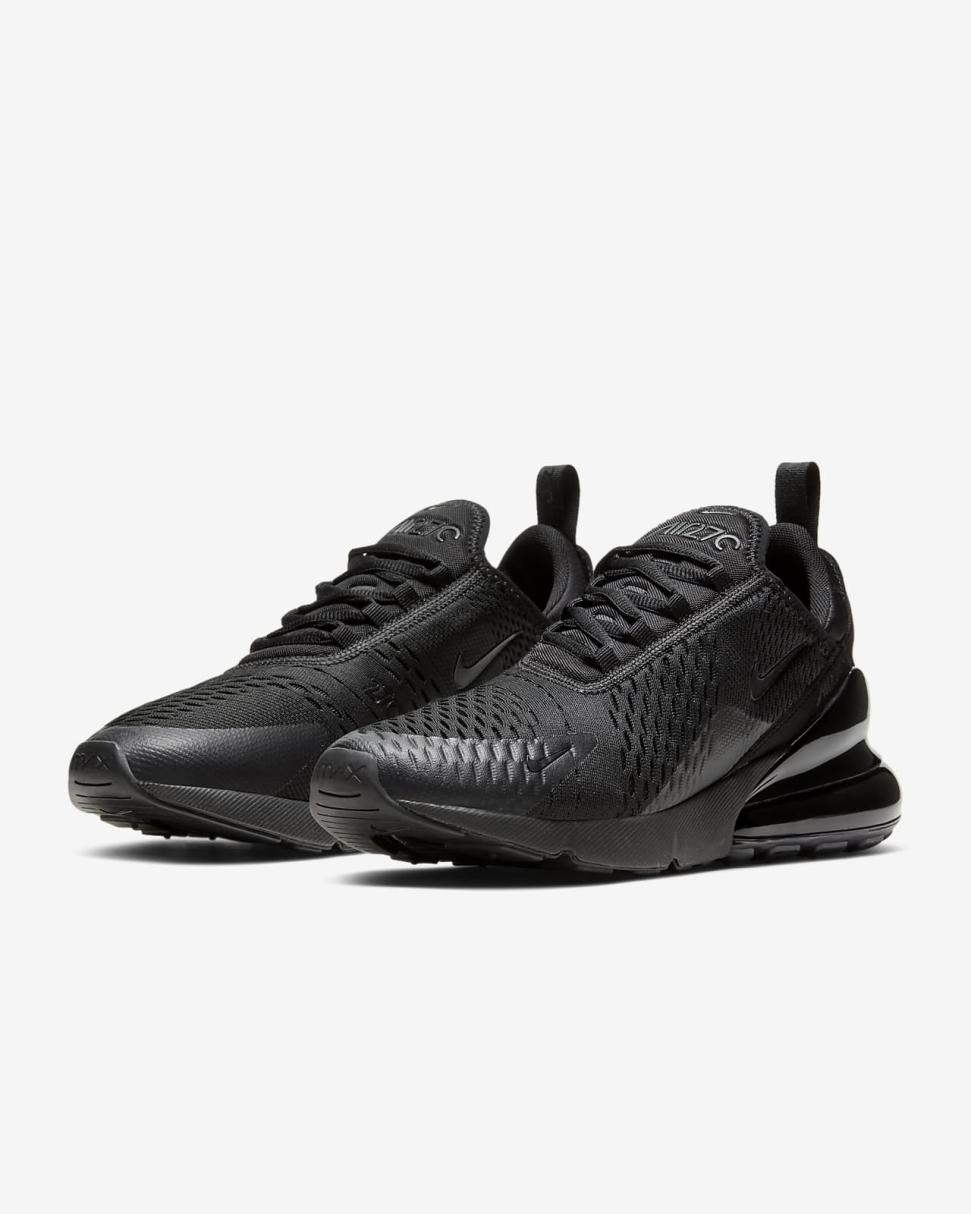 Nike Air Max 270 Black/Black/Black | Mens Nike First Day Kicks