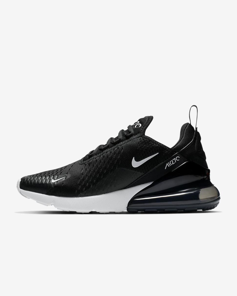 Nike Air Max 270 Black/White/Anthracite | Womens Nike First Day Kicks