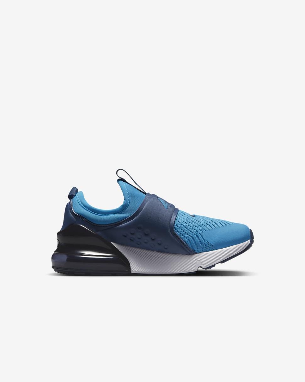 Nike Air Max 270 Extreme Diffused Blue/White/Midnight Navy/Blue Lightning | Kids Nike Air Max