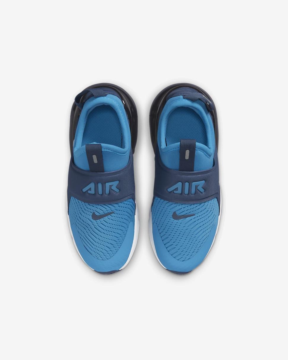 Nike Air Max 270 Extreme Diffused Blue/White/Midnight Navy/Blue Lightning | Kids Nike Air Max
