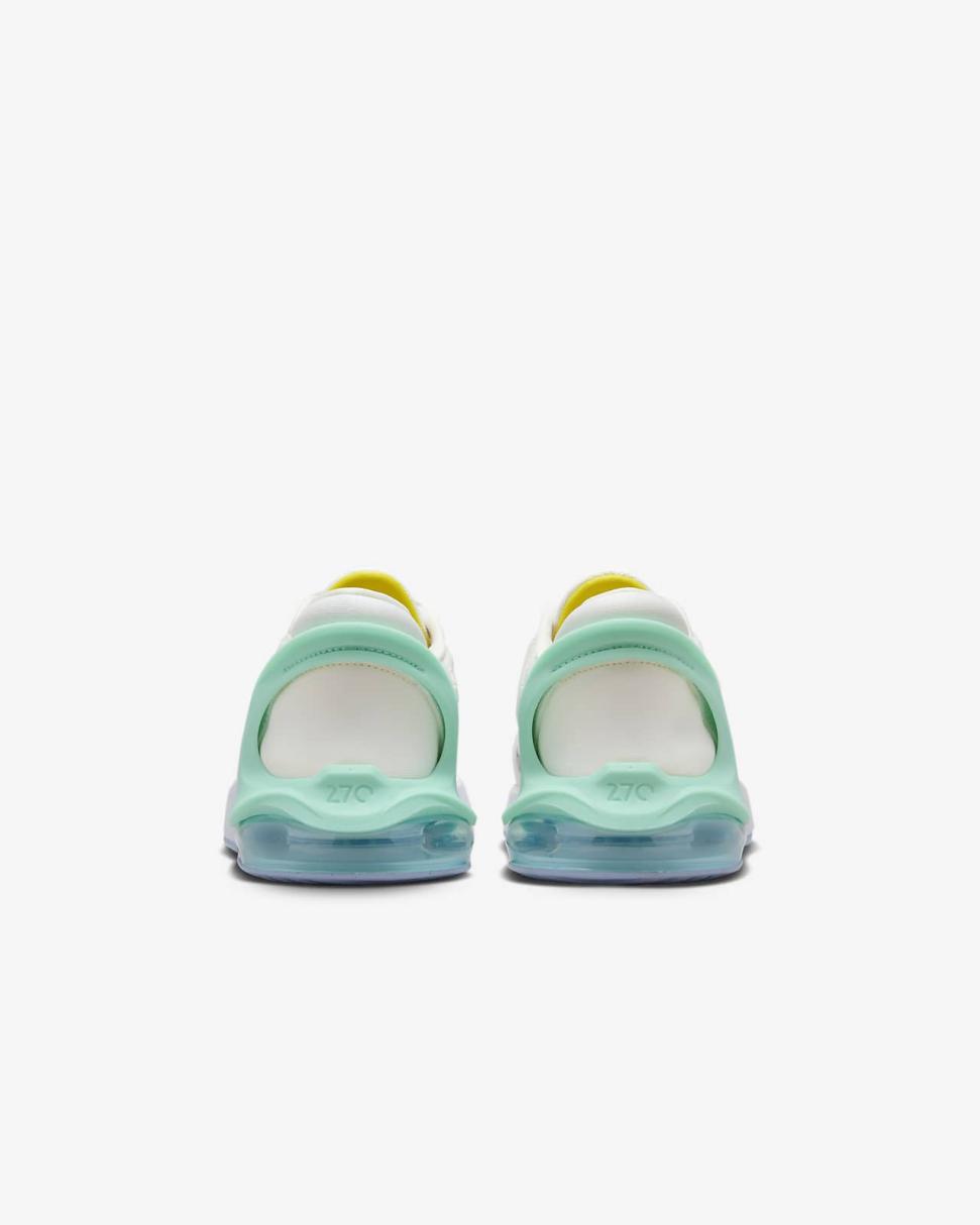 Nike Air Max 270 GO Summit White/Emerald Rise/Cobalt Bliss/Obsidian | Kids Nike Playful Pinks & Purples