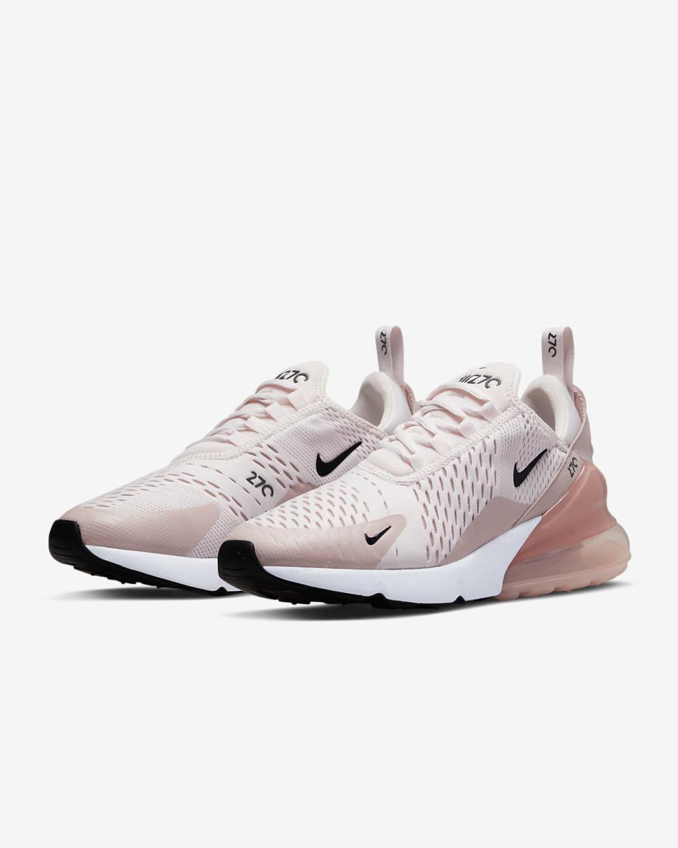 Nike Air Max 270 Light Soft Pink/Pink Oxford/Desert Berry/Black | Womens Nike First Day Kicks