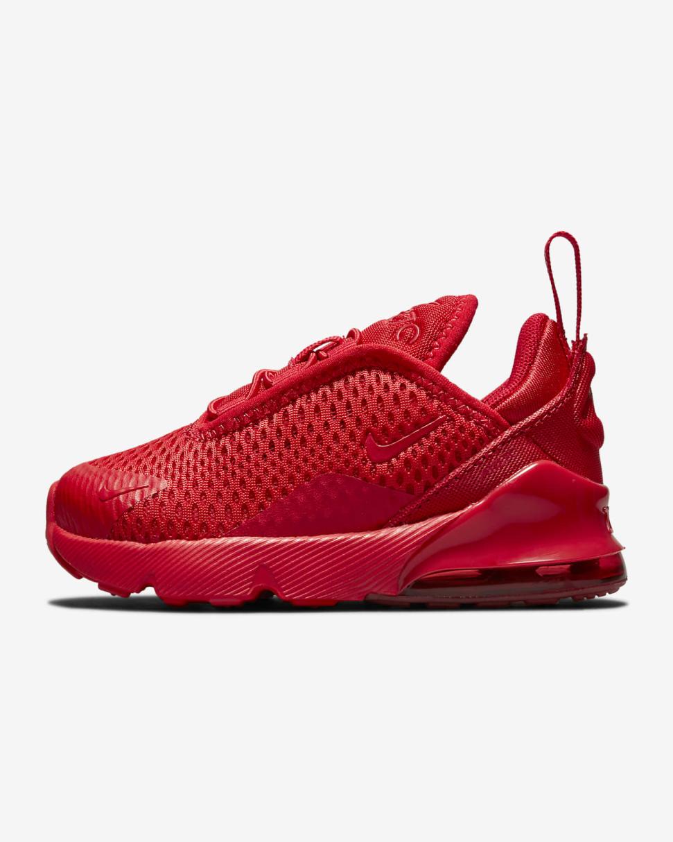 Nike Air Max 270 University Red/University Red/Black/University Red | Kids Nike Air Max