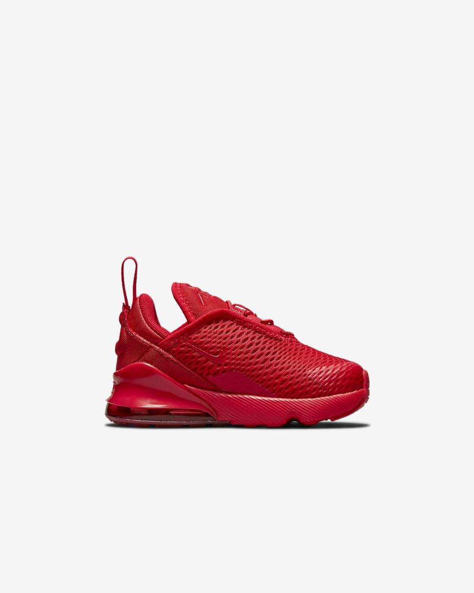 Nike Air Max 270 University Red/University Red/Black/University Red | Kids Nike Air Max