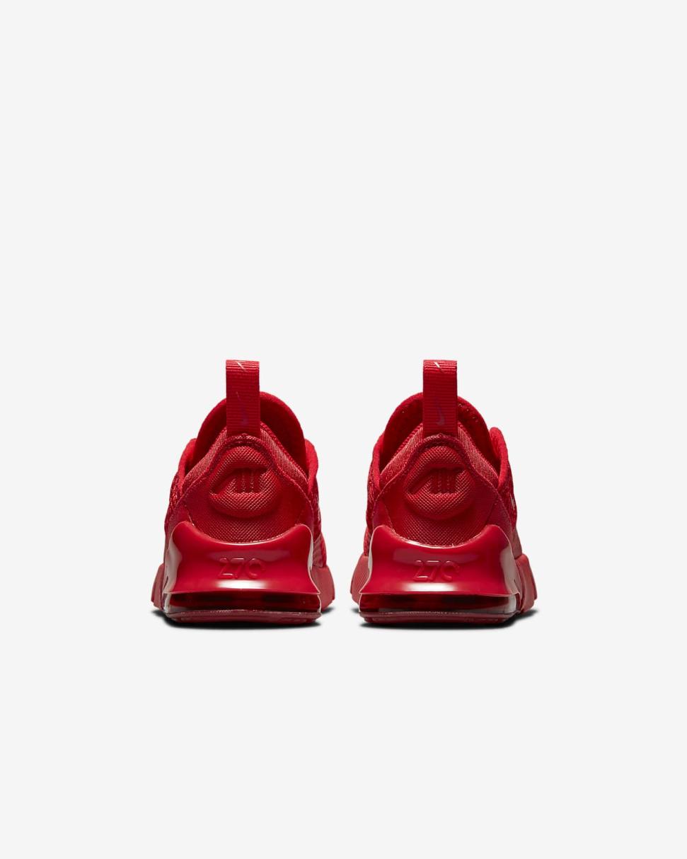 Nike Air Max 270 University Red/University Red/Black/University Red | Kids Nike Air Max