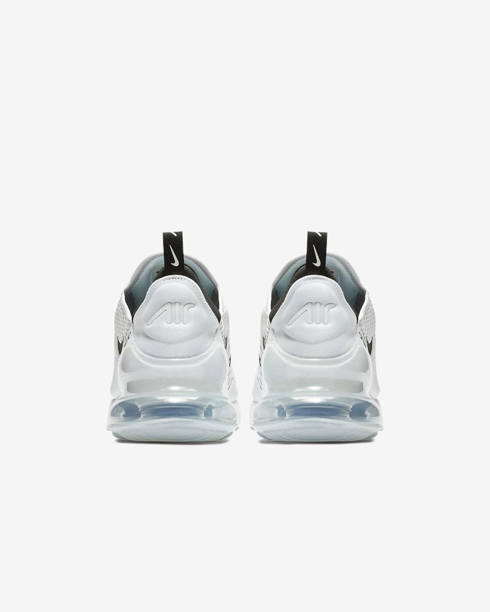 Nike Air Max 270 White/White/Black | Mens Nike First Day Kicks