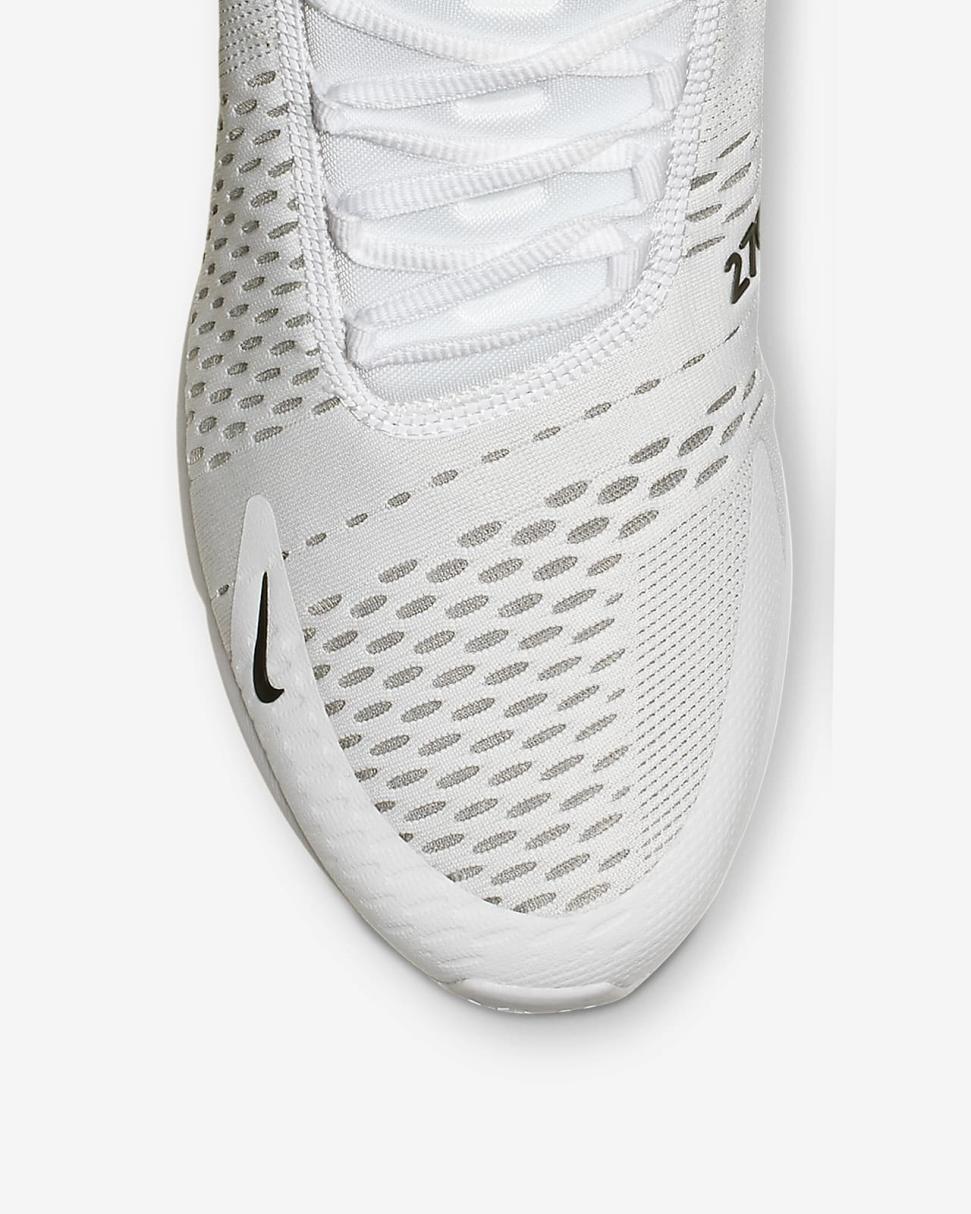 Nike Air Max 270 White/White/Black | Mens Nike First Day Kicks