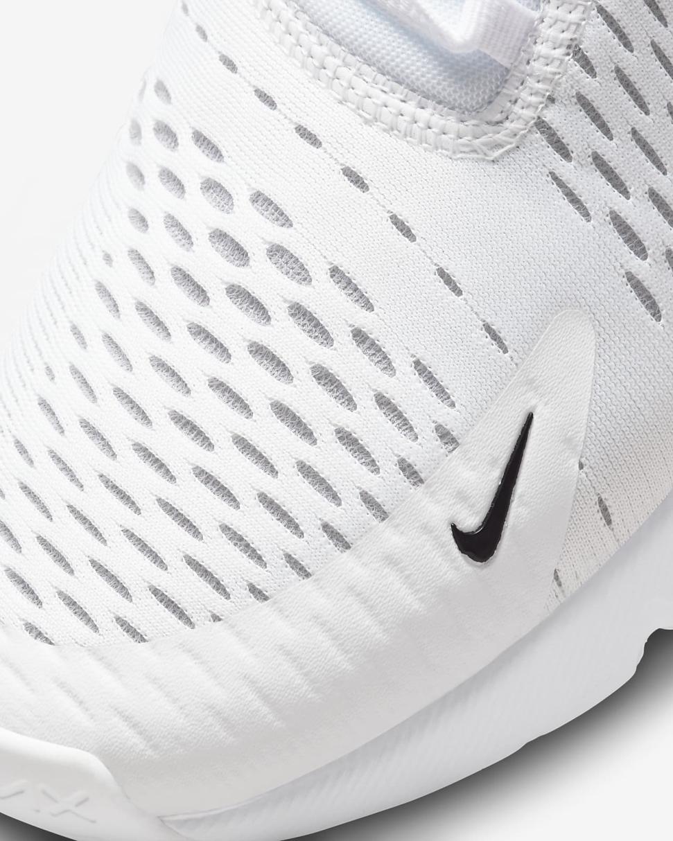 Nike Air Max 270 White/White/Black | Mens Nike First Day Kicks