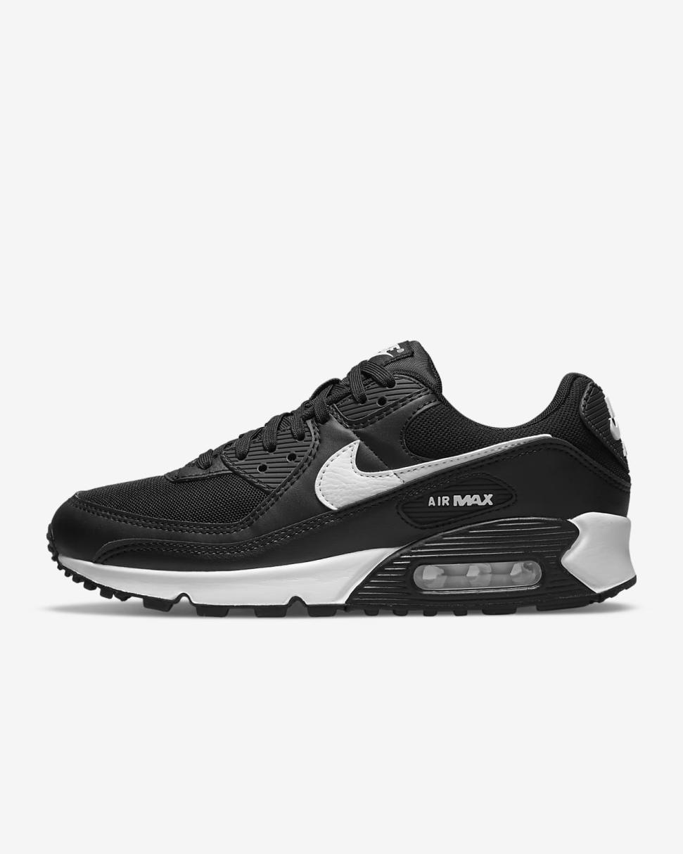Nike Air Max 90 Black/Black/White | Womens Nike First Day Kicks