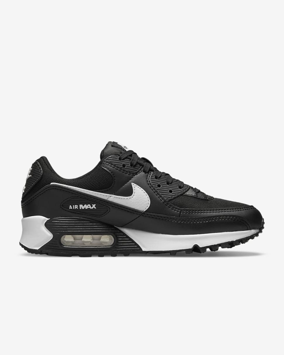 Nike Air Max 90 Black/Black/White | Womens Nike First Day Kicks