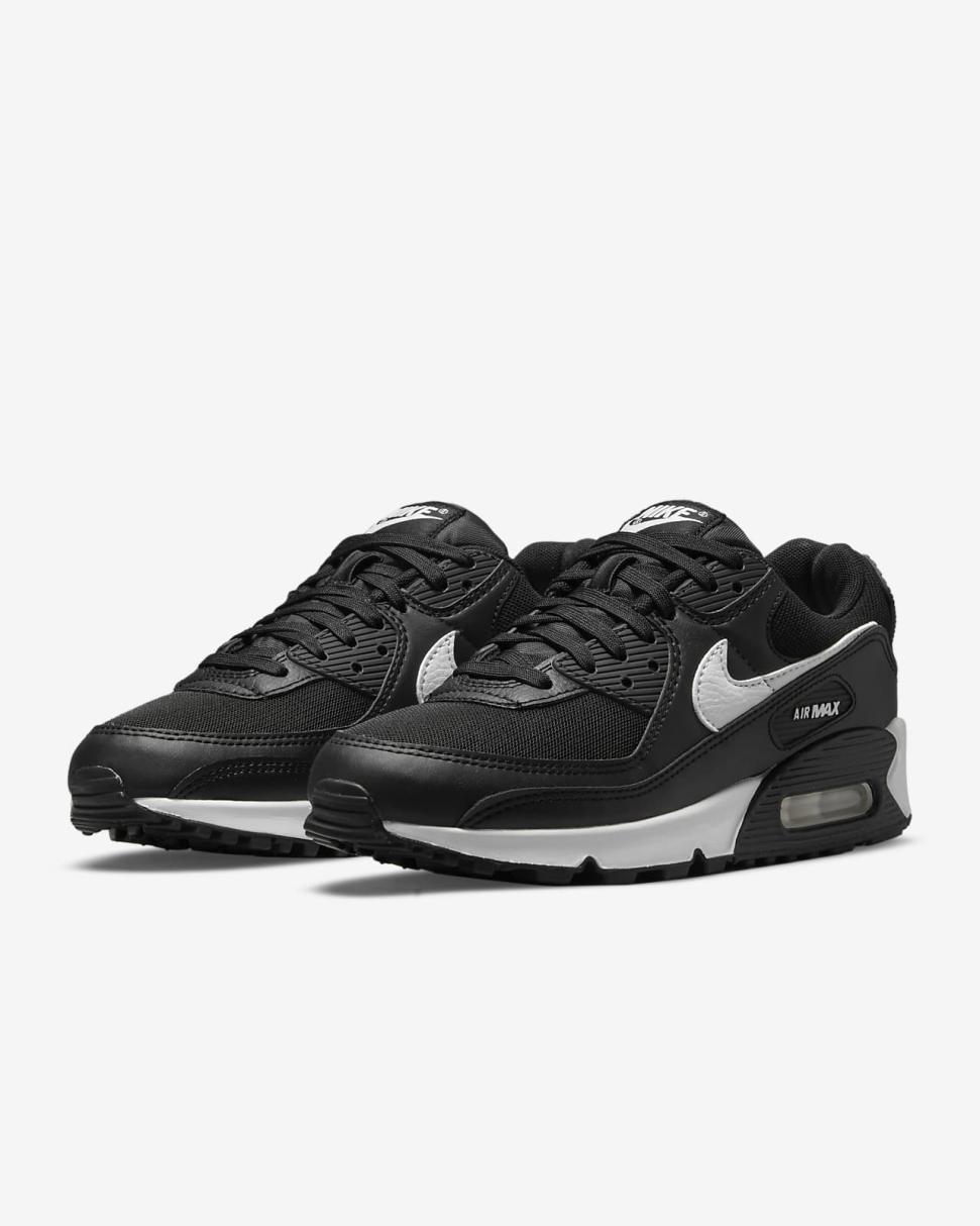 Nike Air Max 90 Black/Black/White | Womens Nike First Day Kicks