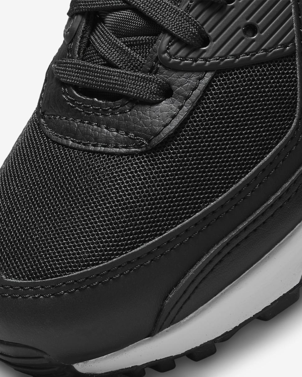 Nike Air Max 90 Black/Black/White | Womens Nike First Day Kicks