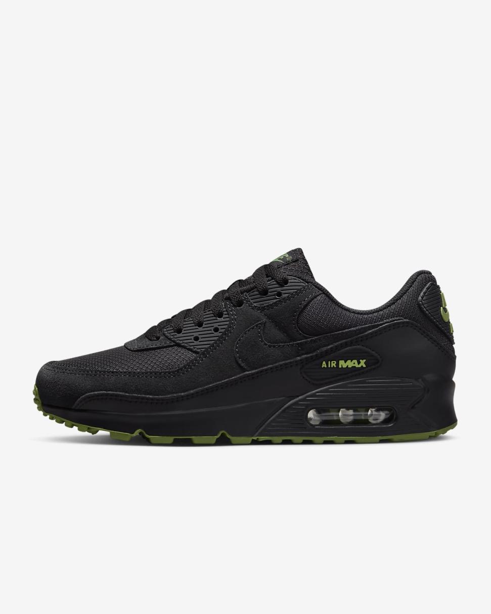 Nike Air Max 90 Black/Chlorophyll/Black | Mens Nike Lifestyle