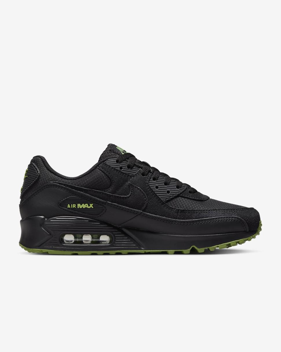 Nike Air Max 90 Black/Chlorophyll/Black | Mens Nike Lifestyle