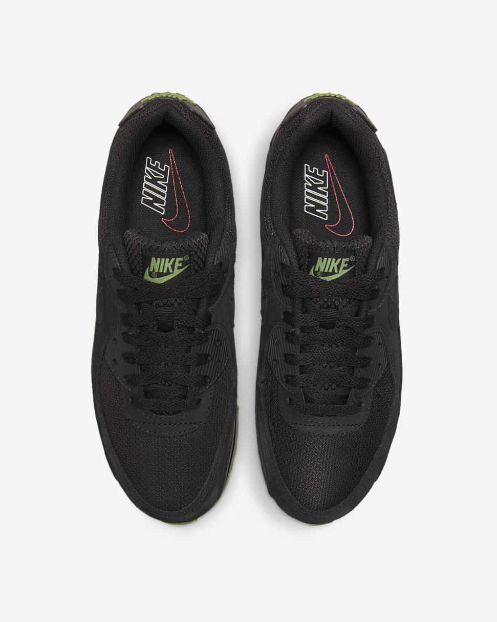 Nike Air Max 90 Black/Chlorophyll/Black | Mens Nike Lifestyle