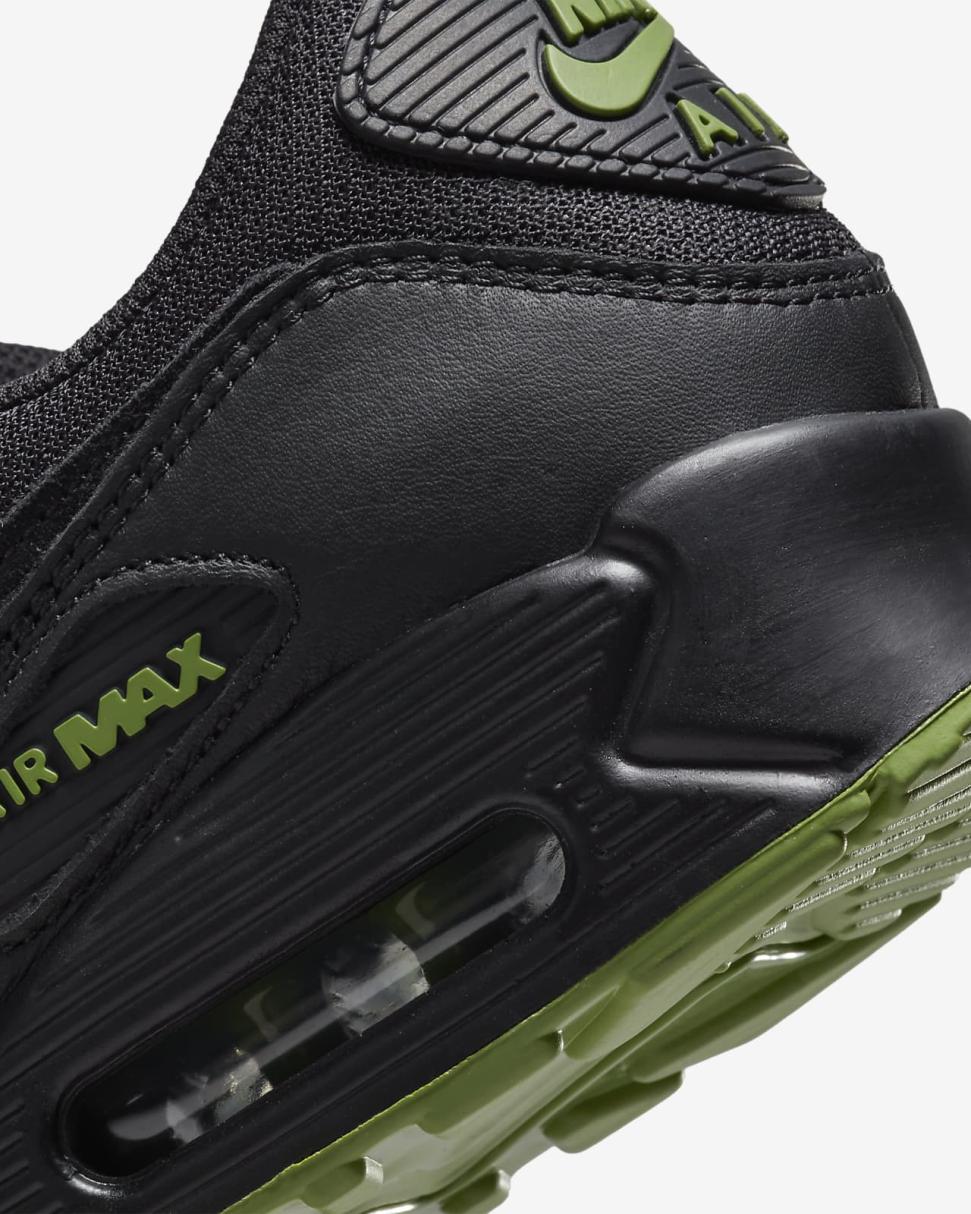 Nike Air Max 90 Black/Chlorophyll/Black | Mens Nike Lifestyle