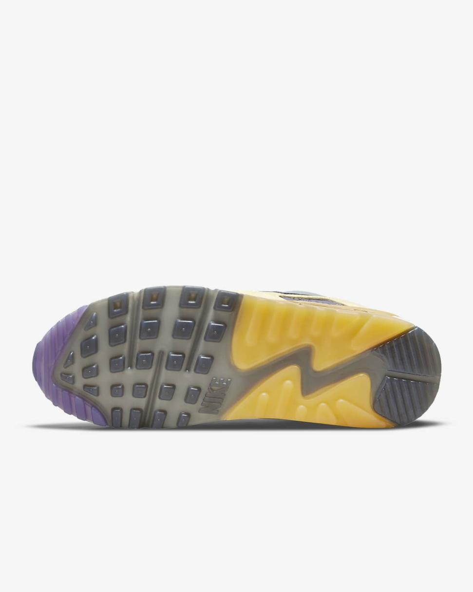 Nike Air Max 90 Court Purple/Lemon Drop/Wolf Grey/Black | Mens Nike Lifestyle