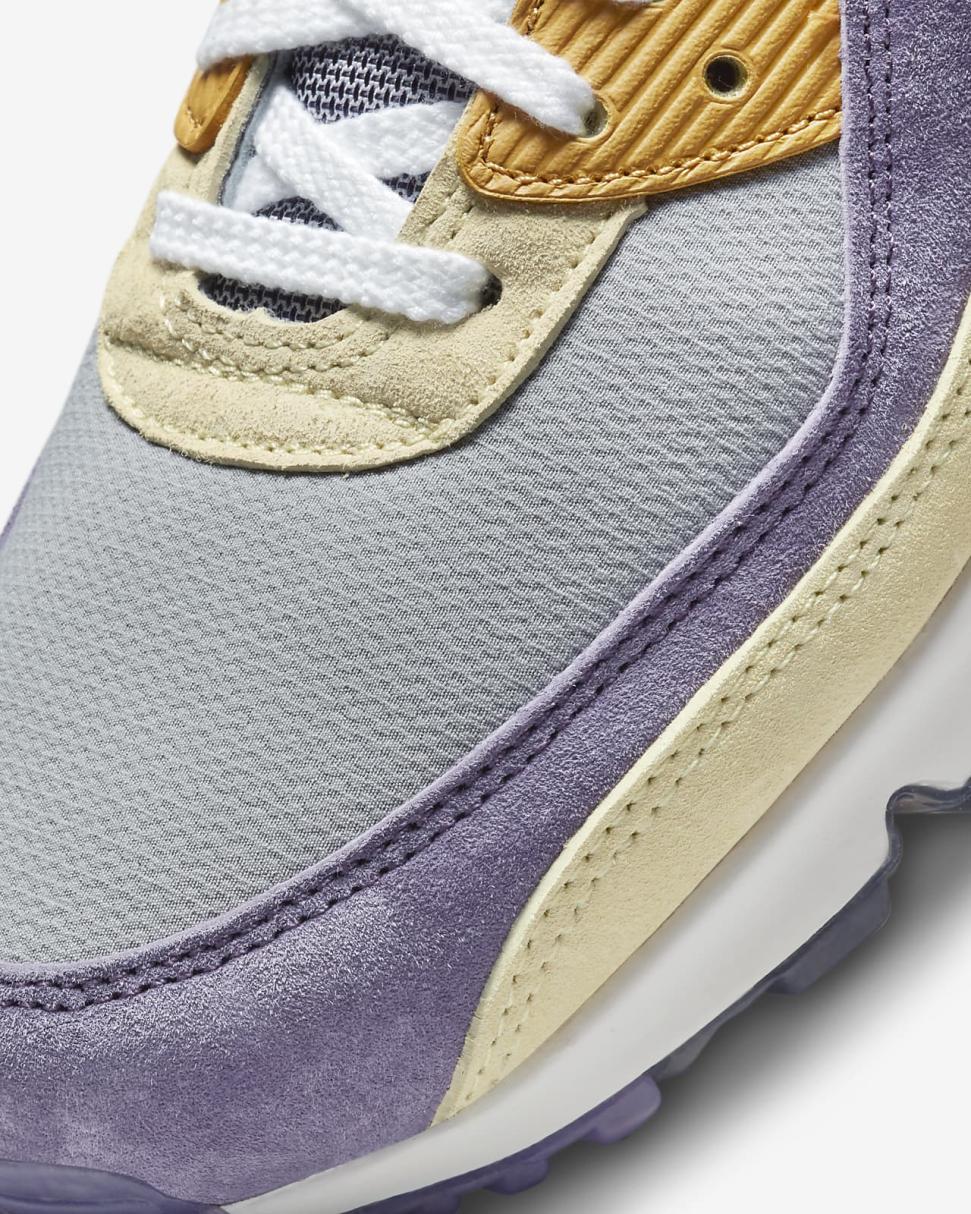 Nike Air Max 90 Court Purple/Lemon Drop/Wolf Grey/Black | Mens Nike Lifestyle