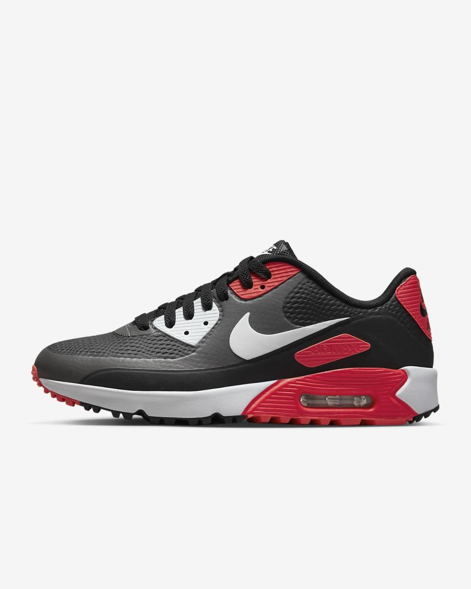 Nike Air Max 90 G Iron Grey/Black/Infrared 23/White | Mens/Womens Nike Air Max