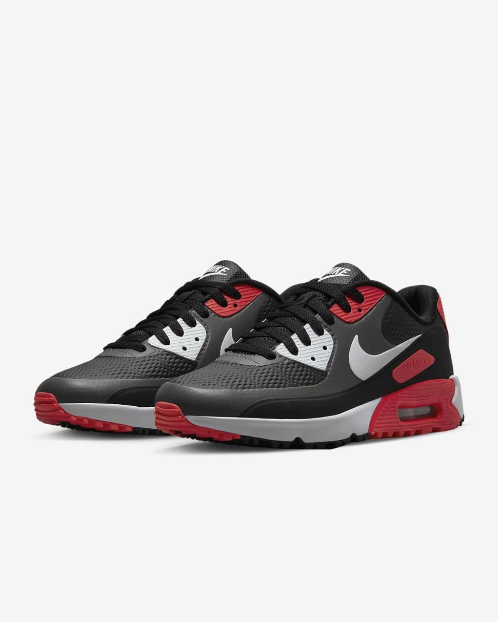 Nike Air Max 90 G Iron Grey/Black/Infrared 23/White | Mens/Womens Nike Air Max