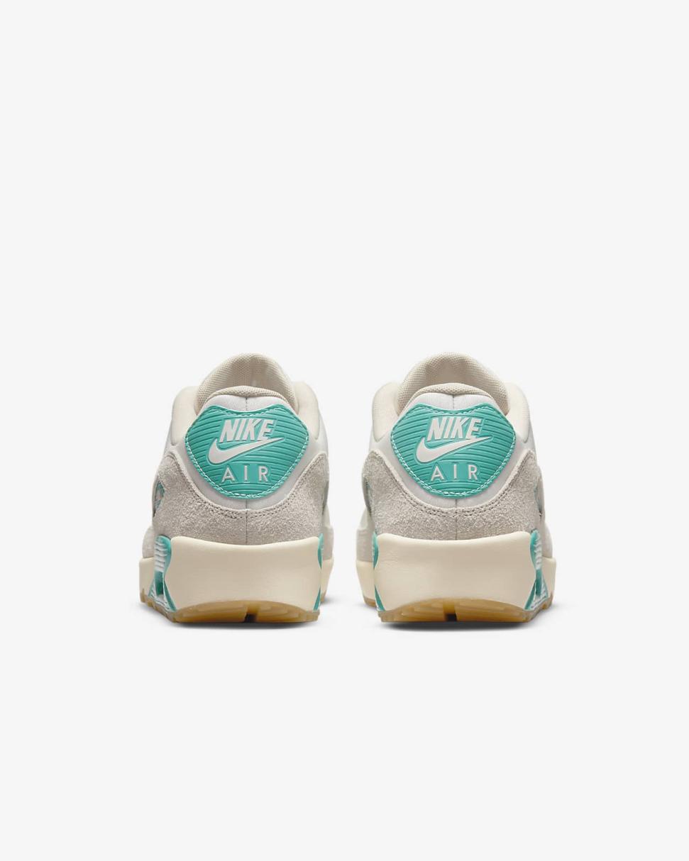 Nike Air Max 90 G Sail/Pearl White/Light Orewood Brown/Washed Teal | Mens/Womens Nike Air Max