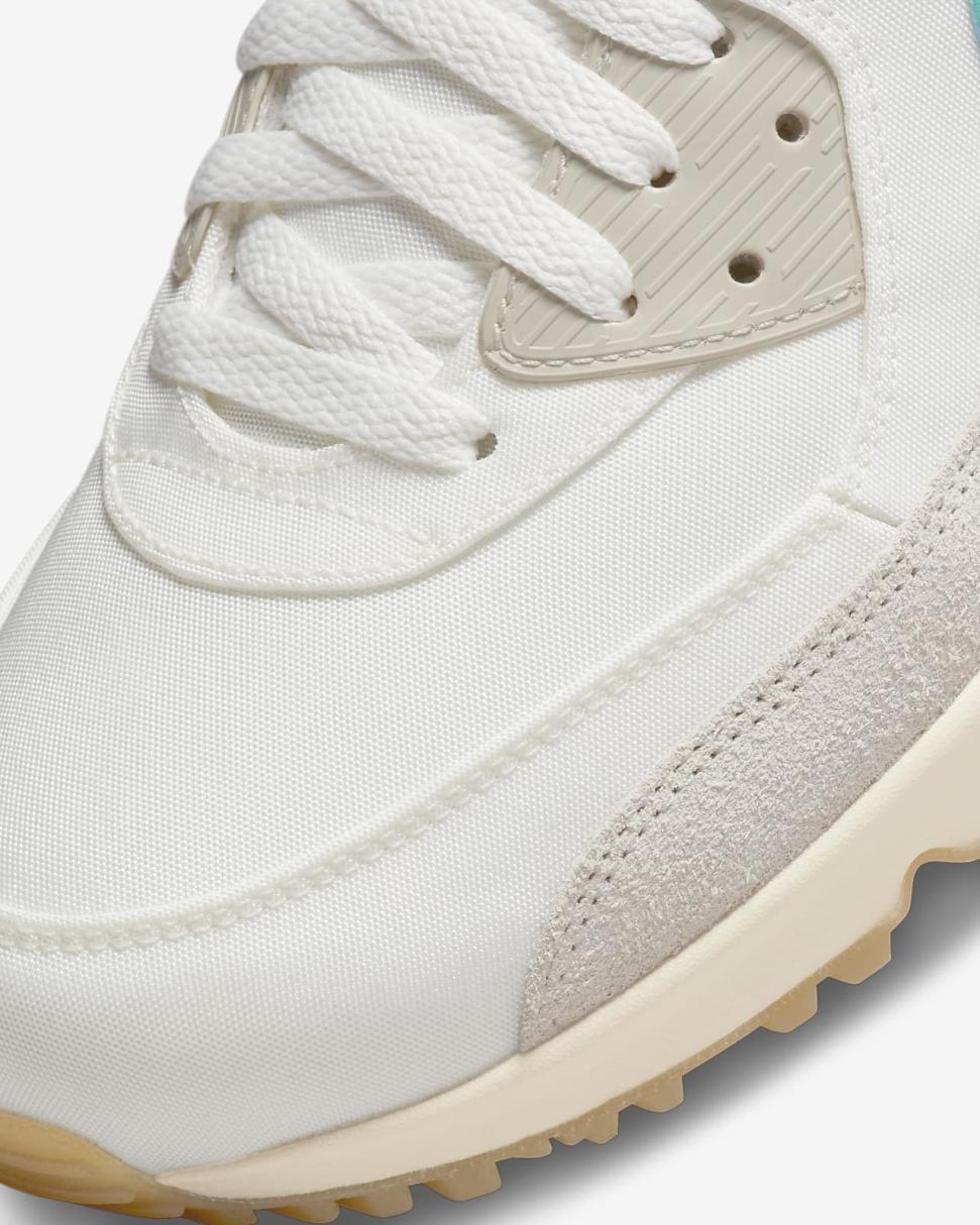 Nike Air Max 90 G Sail/Pearl White/Light Orewood Brown/Washed Teal | Mens/Womens Nike Air Max