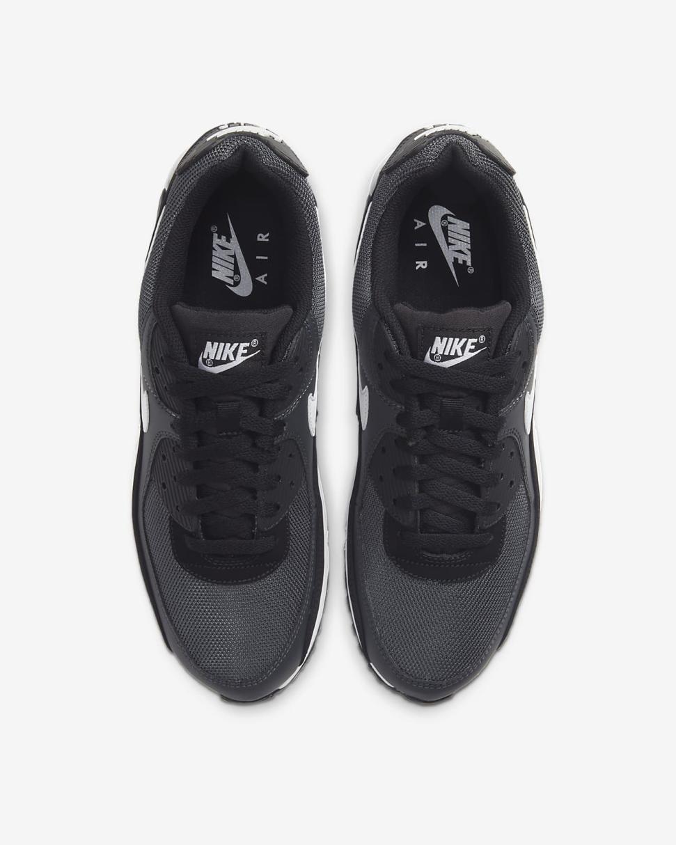 Nike Air Max 90 Iron Grey/Dark Smoke Grey/Black/White | Mens Nike First Day Kicks