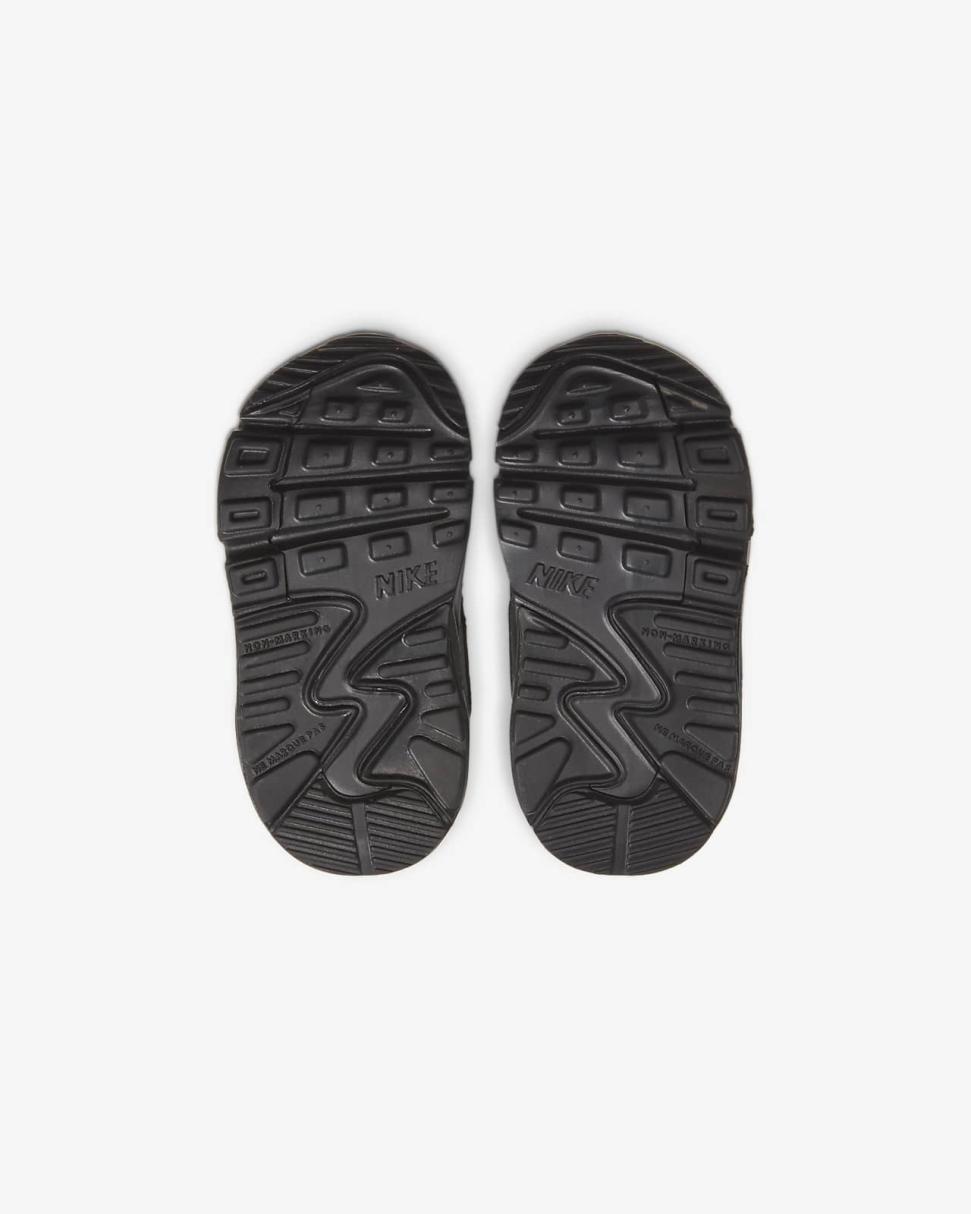 Nike Air Max 90 LTR Black/Black/White/Black | Kids Nike First Day Kicks