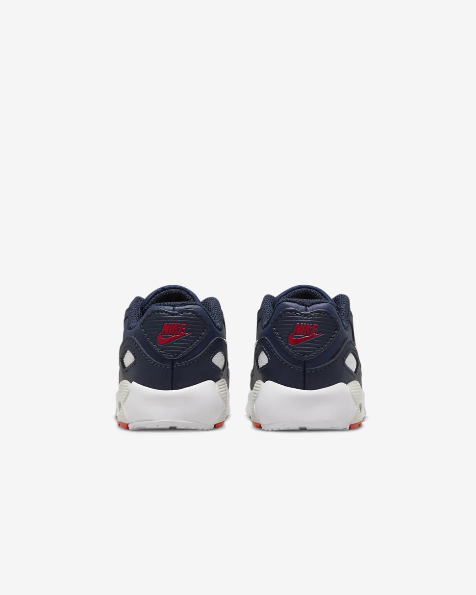 Nike Air Max 90 LTR Obsidian/Midnight Navy/Track Red/White | Kids Nike Air Max