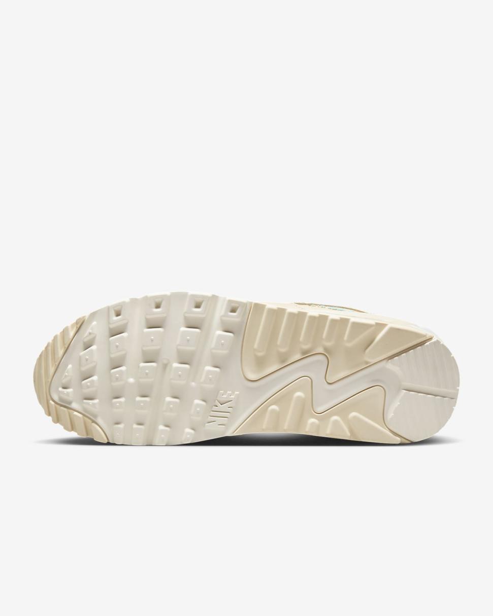 Nike Air Max 90 Phantom/Shimmer/Pearl White/Metallic Silver | Womens Nike Lifestyle