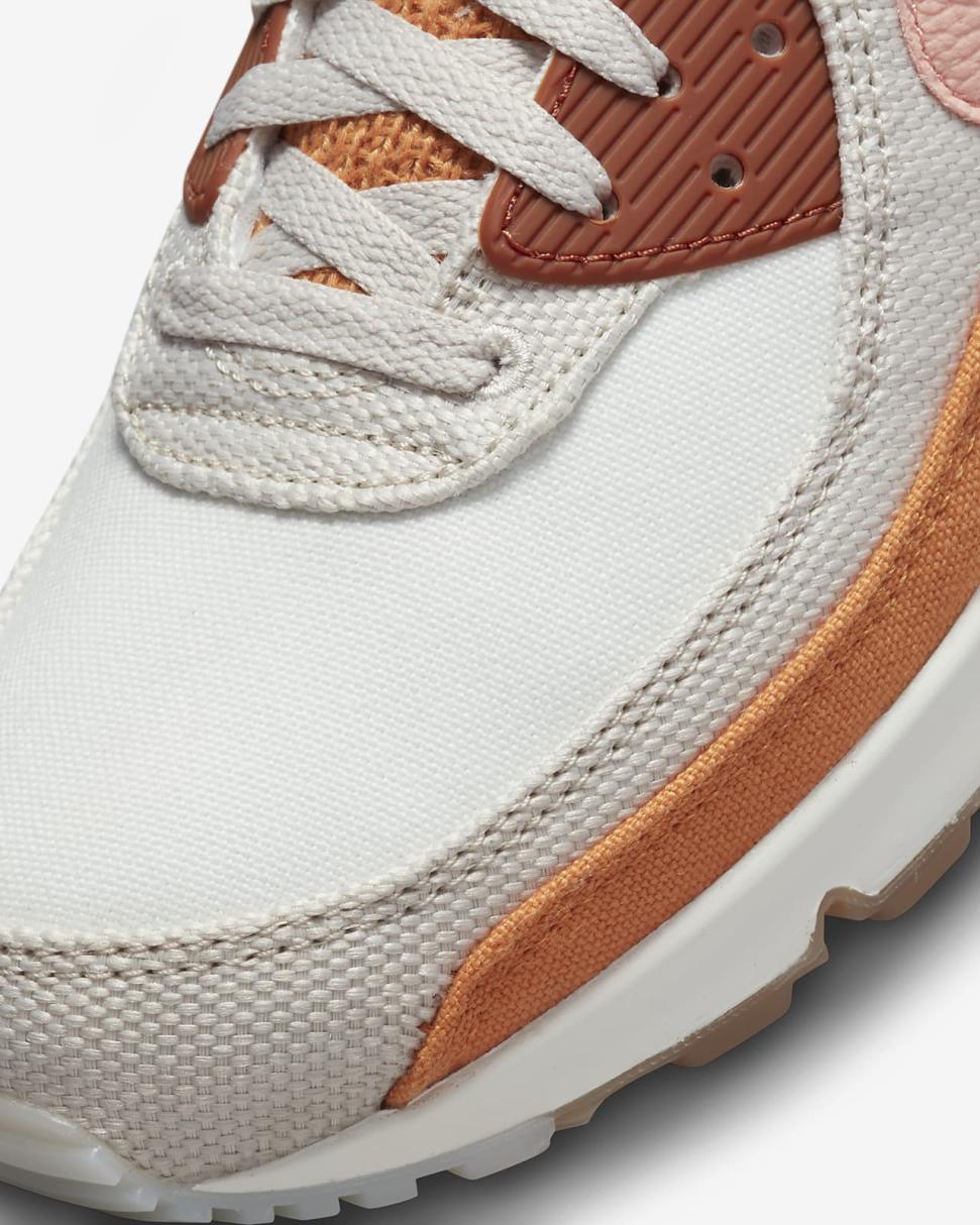Nike Air Max 90 SE Sail/Light Orewood Brown/Burnt Sunrise/Light Madder Root | Mens Nike Lifestyle
