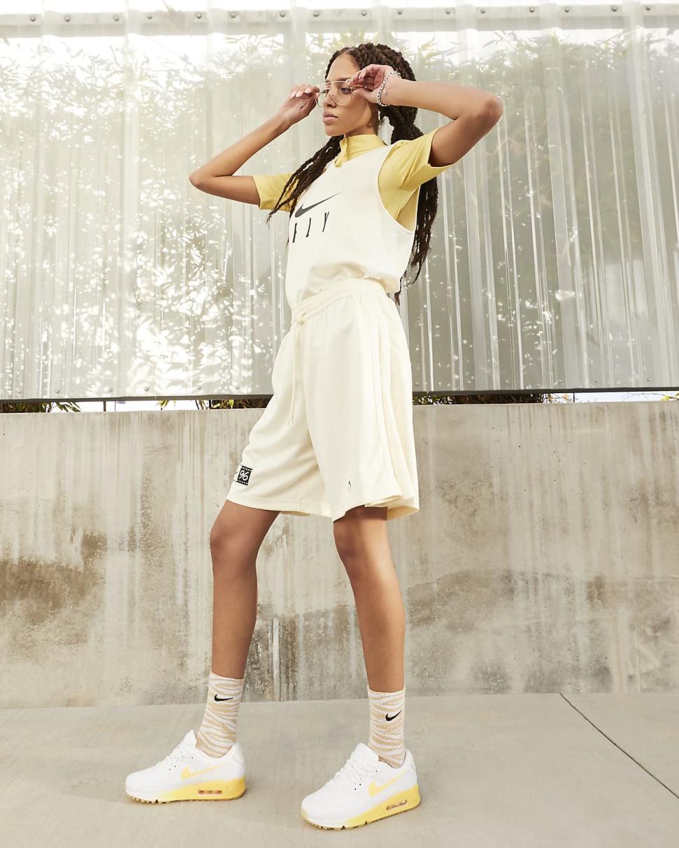 Nike Air Max 90 SE White/Alabaster/Sail/Citron Pulse | Womens Nike Lifestyle