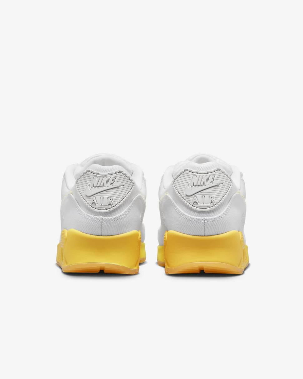 Nike Air Max 90 SE White/Alabaster/Sail/Citron Pulse | Womens Nike Lifestyle