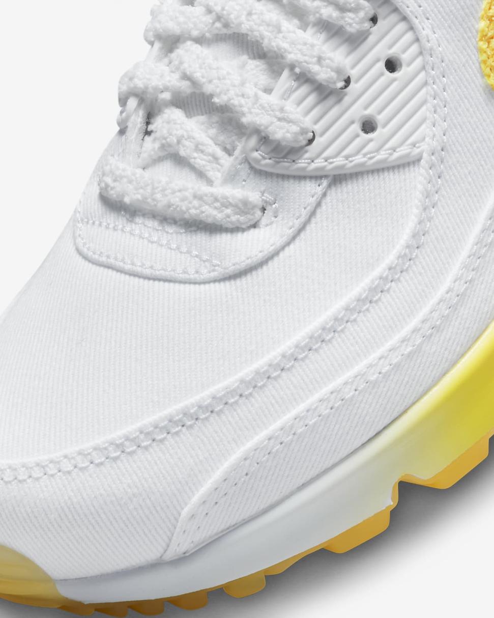 Nike Air Max 90 SE White/Alabaster/Sail/Citron Pulse | Womens Nike Lifestyle