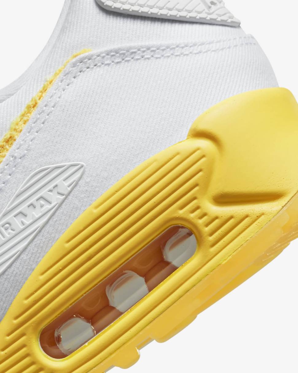 Nike Air Max 90 SE White/Alabaster/Sail/Citron Pulse | Womens Nike Lifestyle
