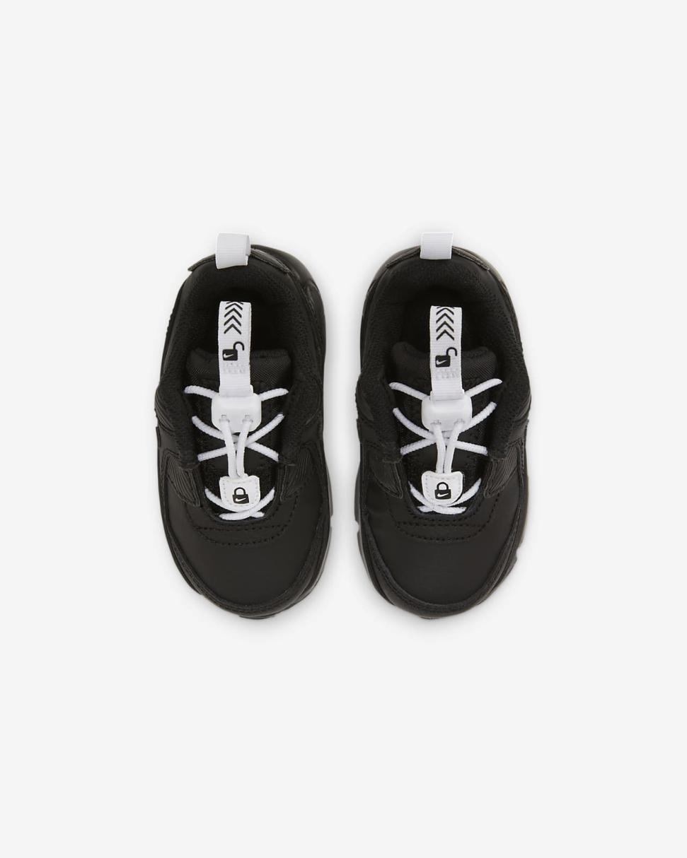 Nike Air Max 90 Toggle Black/White/Black/Black | Kids Nike First Day Kicks