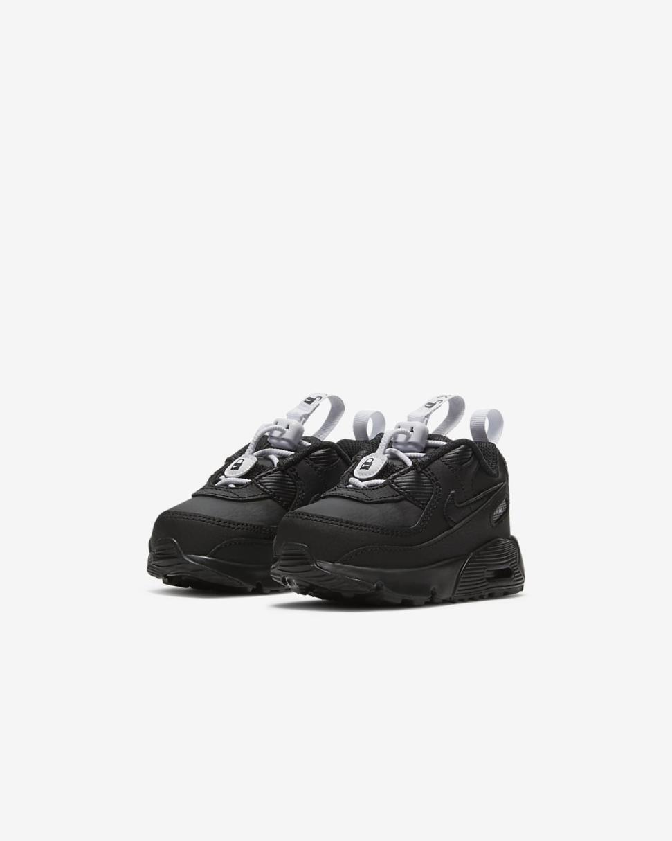 Nike Air Max 90 Toggle Black/White/Black/Black | Kids Nike First Day Kicks