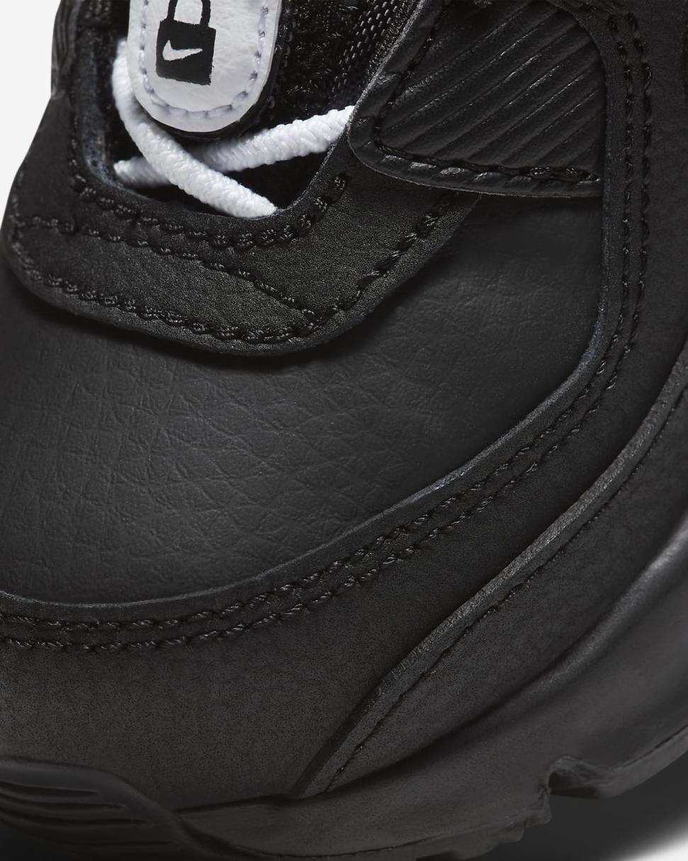 Nike Air Max 90 Toggle Black/White/Black/Black | Kids Nike First Day Kicks