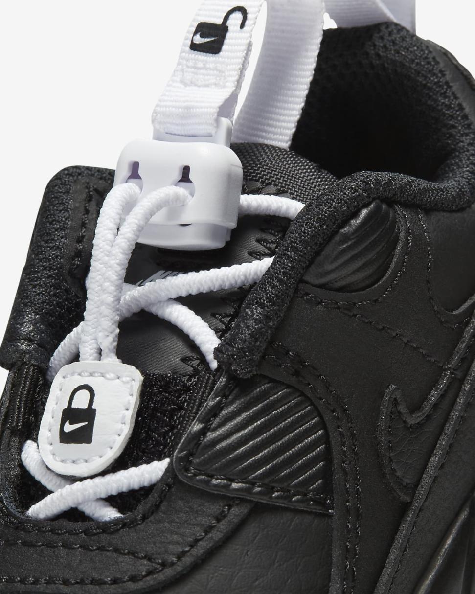 Nike Air Max 90 Toggle Black/White/Black/Black | Kids Nike First Day Kicks