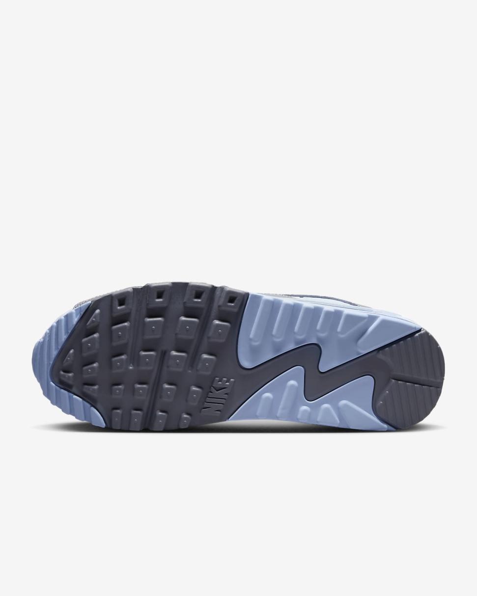 Nike Air Max 90 White/Photon Dust/Cobalt Bliss/Wolf Grey | Womens Nike Lifestyle