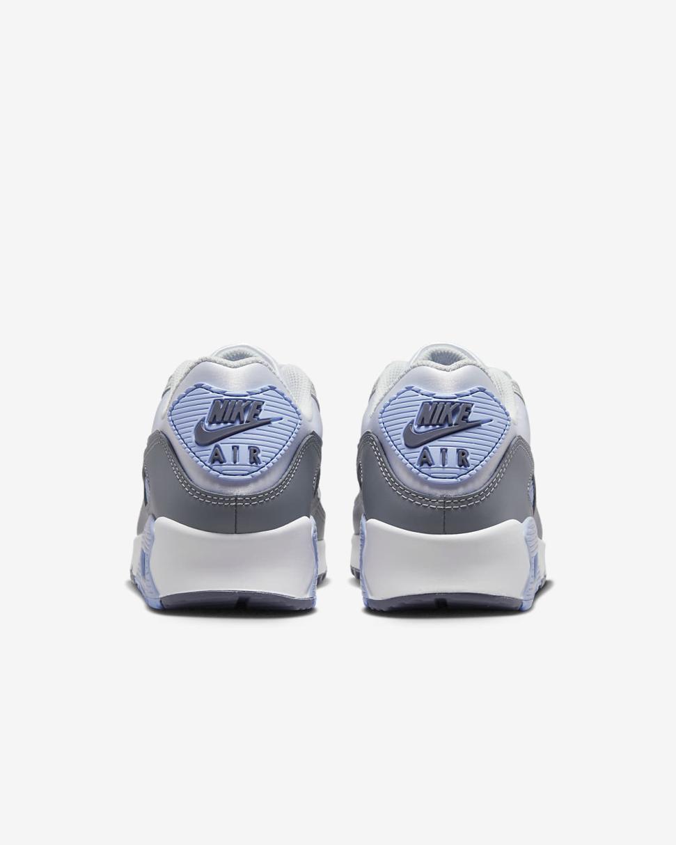 Nike Air Max 90 White/Photon Dust/Cobalt Bliss/Wolf Grey | Womens Nike Lifestyle