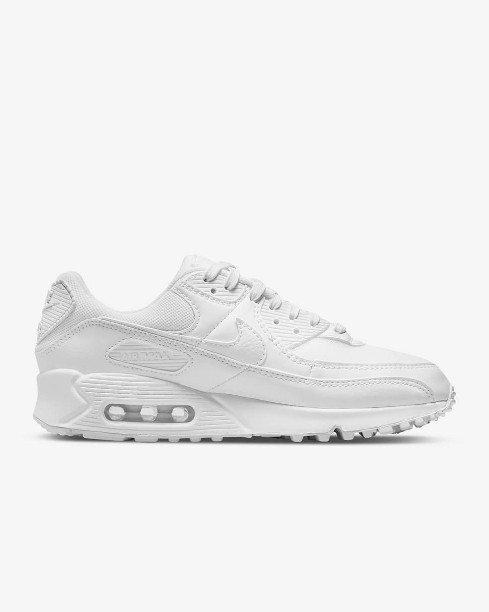 Nike Air Max 90 White/White/White | Womens Nike First Day Kicks